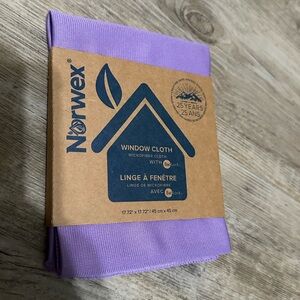 Norwex Lavender Microfiber Window Cloth